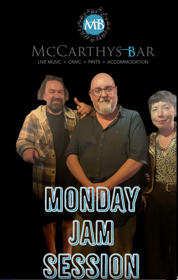 Monday Jam Session in McCarthy's Bar